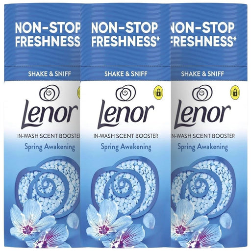 Lenor In-Wash Scent Booster Beads Spring Awakening 155g Assorted Packs Laundry - Scent Boosters & Sheets FabFinds Pack of 3
