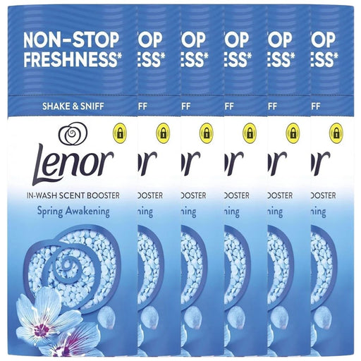 Lenor In-Wash Scent Booster Beads Spring Awakening 155g Assorted Packs Laundry - Scent Boosters & Sheets Lenor Pack of 6