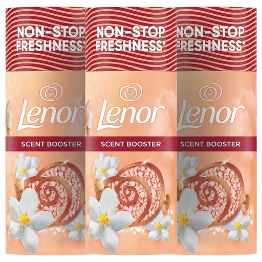 Lenor In-Wash Scent Booster Beads Jasmine & White Cedar 155g Assorted Packs Laundry - Scent Boosters & Sheets FabFinds Pack of 3