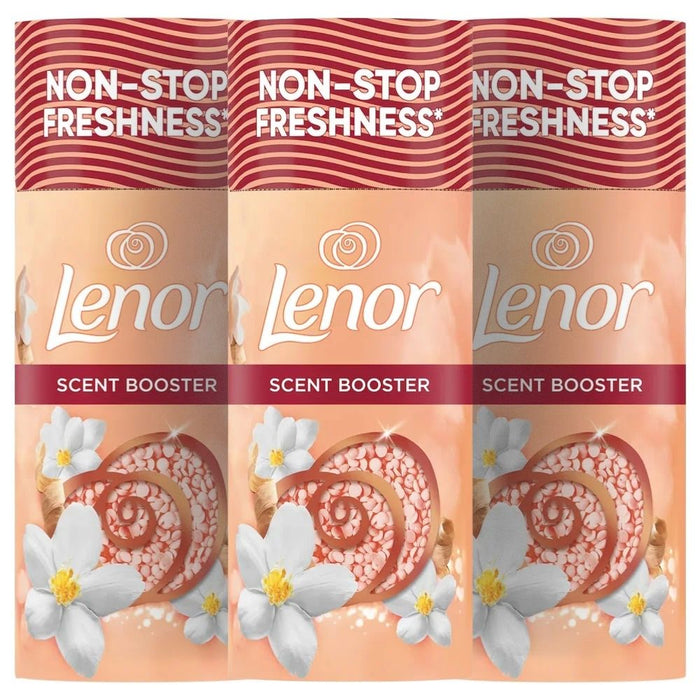 Lenor In-Wash Scent Booster Beads Jasmine & White Cedar 155g Assorted Packs Laundry - Scent Boosters & Sheets Lenor Pack of 3