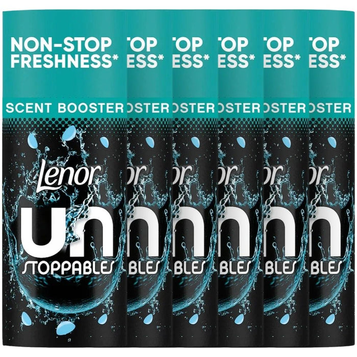 Lenor In-Wash Scent Booster Beads Unstoppable Fresh 155g Assorted Packs Laundry - Scent Boosters & Sheets Lenor Pack of 6