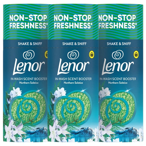 Lenor In-Wash Scent Booster Beads Northern Solstice 155g Assorted Packs Laundry - Scent Boosters & Sheets FabFinds Pack of 3