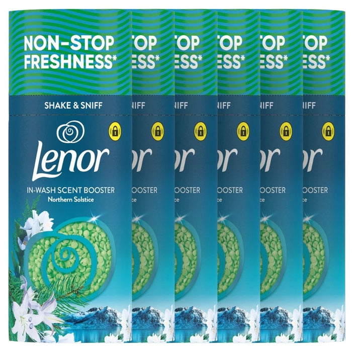 Lenor In-Wash Scent Booster Beads Northern Solstice 155g Assorted Packs Laundry - Scent Boosters & Sheets Lenor Pack of 6