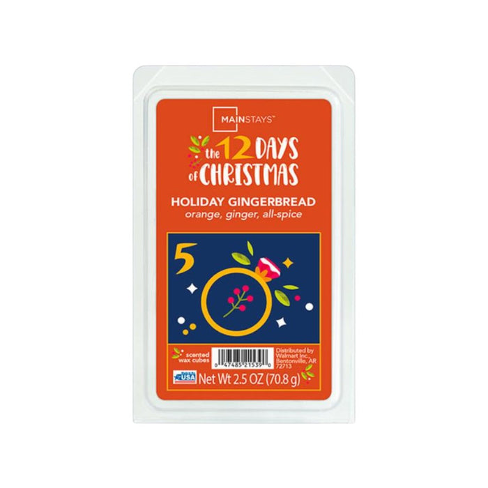 Mainstays Gingerbread Wax Melts 2.5oz Wax Melts Mainstays Pack of 1
