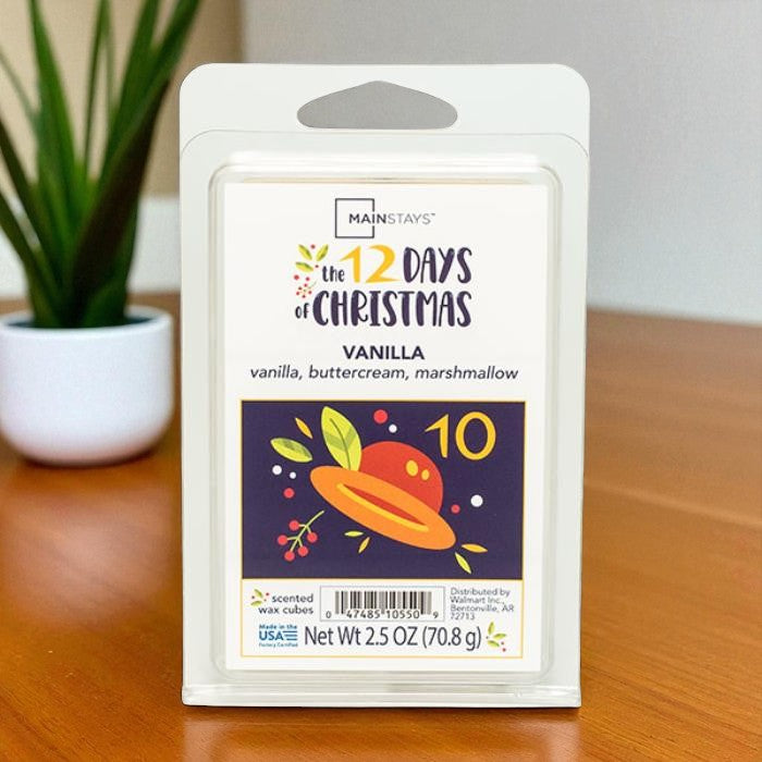 Mainstays Vanilla Wax Melts Buttercream Marshmallow 2.5oz Wax Melts Mainstays Pack of 1