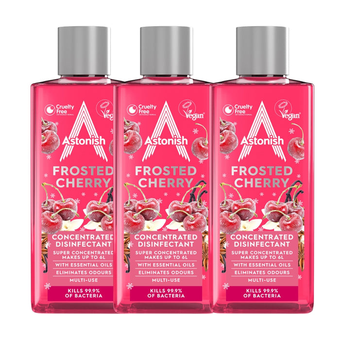 Astonish Frosted Cherry Concentrated Disinfectant 300ml Assorted Packs Cleaning Astonish
