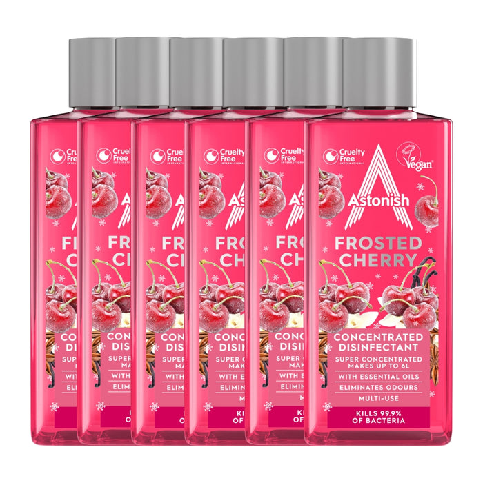 Astonish Frosted Cherry Concentrated Disinfectant 300ml Assorted Packs Cleaning Astonish