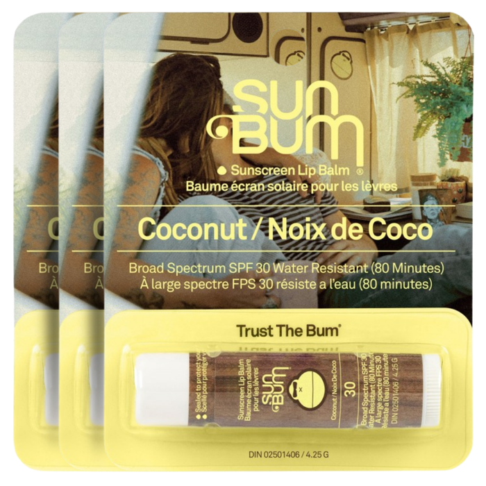Sun Bum SPF30 Lip Balm Original Coconut Assorted Packs