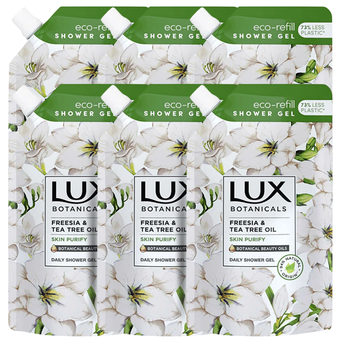 Lux Botanicals Freesia & Tea Tree Shower Gel Refill Assorted Packs