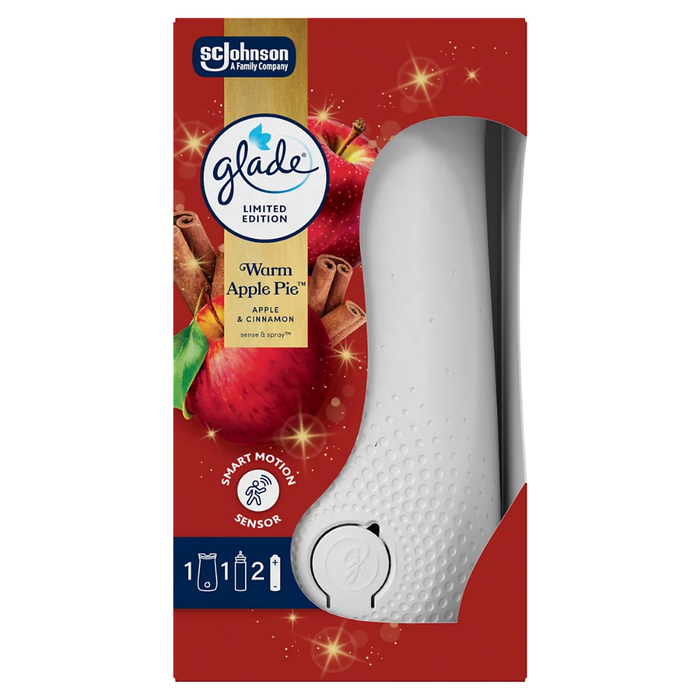 Glade Sense & Spray Holder Apple Assorted Packs Air Fresheners Glade Pack of 1