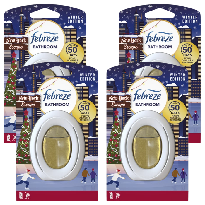 Febreze Bathroom Air Freshener New York Escape Assorted Packs Air Fresheners FabFinds Pack of 4