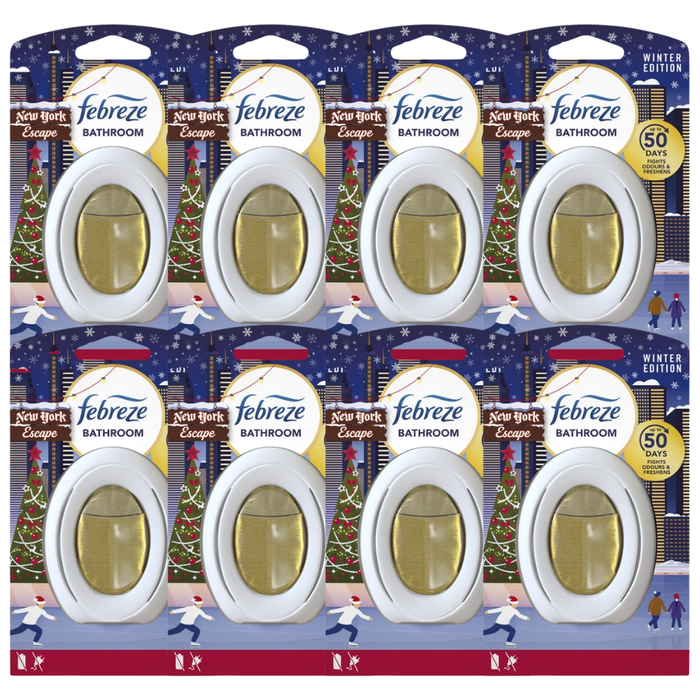 Febreze Bathroom Air Freshener New York Escape Assorted Packs Air Fresheners FabFinds Pack of 8