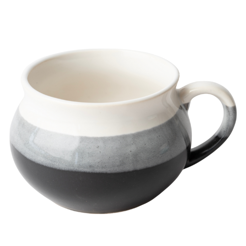 Black & White Soup Mug Mugs FabFinds