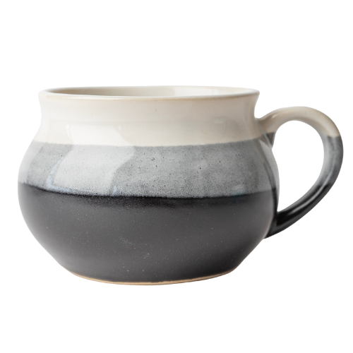 Black & White Soup Mug Mugs FabFinds