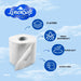 Linen Soft and Strong Toilet Tissue 2-Ply Premium Bathroom Tissue Toilet Roll & Wipes Linen Soft