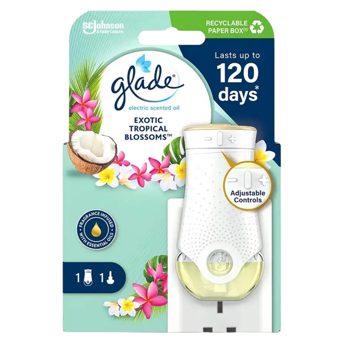 Glade Touch & Fresh Holder Tropical Blossoms Assorted Packs