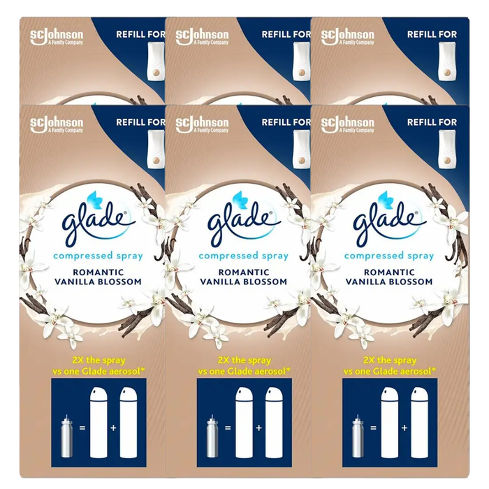 Glade Touch & Fresh Refill Romantic Vanilla Blossom Assorted Packs