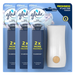 Glade Touch & Fresh Holder Clean Linen Assorted Packs Air Fresheners & Re-fills Glade Pack of 3