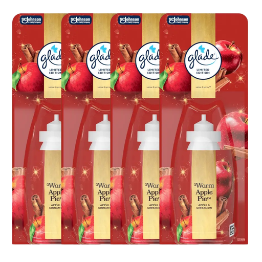 Glade Sense & Spray Refill Apple Assorted Packs FabFinds Pack of 4