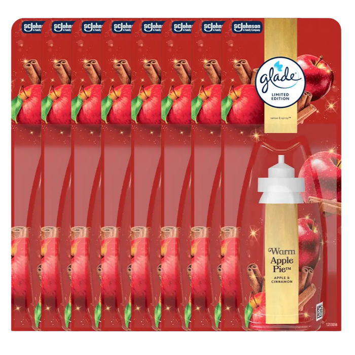 Glade Sense & Spray Refill Apple Assorted Packs FabFinds Pack of 8
