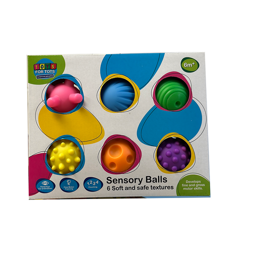 Toys For Tots Sensory Balls 6 Pack Toys Toys For Tots