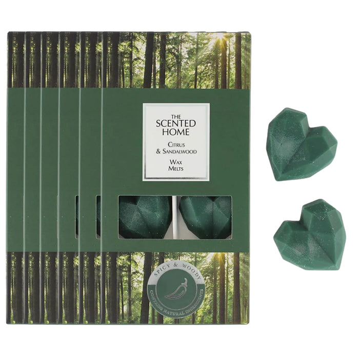 Ashleigh & Burwood Citrus & Sandal Wax Melts 8x8g Wax Melts Ashleigh & Burwood Pack of 6