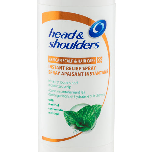 Head & Shoulders African Scalp & Hair Care Instant Relief Spray 95ml Hair Masks, Oils & Treatments head & shoulders   