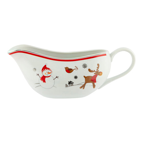 Ceramic Christmas Characters Gravy White Boat Christmas Accessories FabFinds   