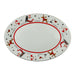 Ceramic Oval Christmas Characters Serving Plate 8.5 x 11.8 inch Christmas Accessories Out FabFinds   