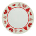Ceramic Christmas Heart & Tree Side Plate 7.5 inch Christmas Accessories FabFinds   