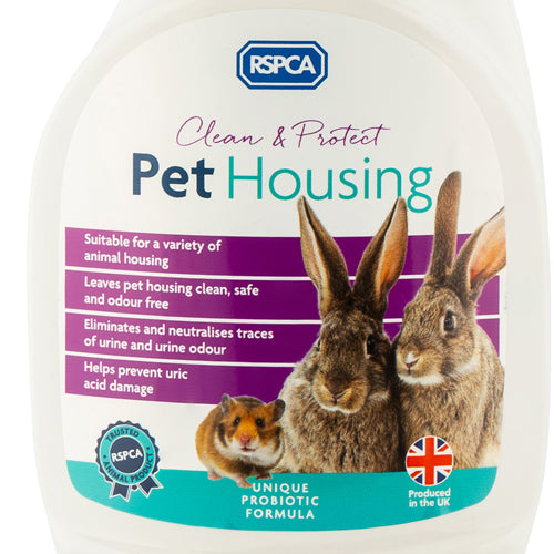 RSPCA Clean & Protect Pet Housing Spray 500ml Pet Cleaning Supplies RSPCA   