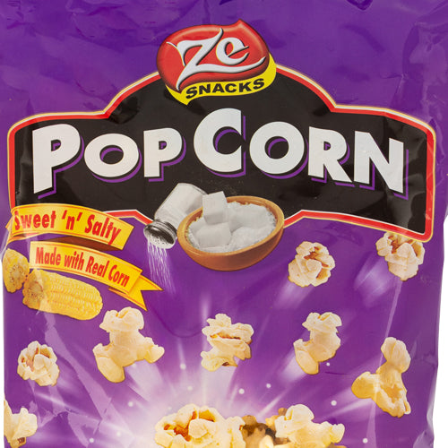 Ze Snacks Sweet & Salty Popcorn 110g Crisps, Snacks & Popcorn Ze snacks   