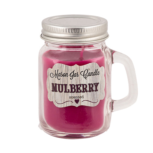 Mini Mason Jar Candle Mulberry Scented Candles FabFinds   
