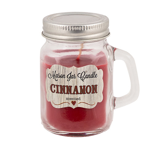 Mini Mason Jar Candle Cinnamon Scented Candles FabFinds   