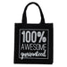 Hessian Quote Lunch Bag Assorted Styles Food Storage FabFinds 100% awesome guaranteed  