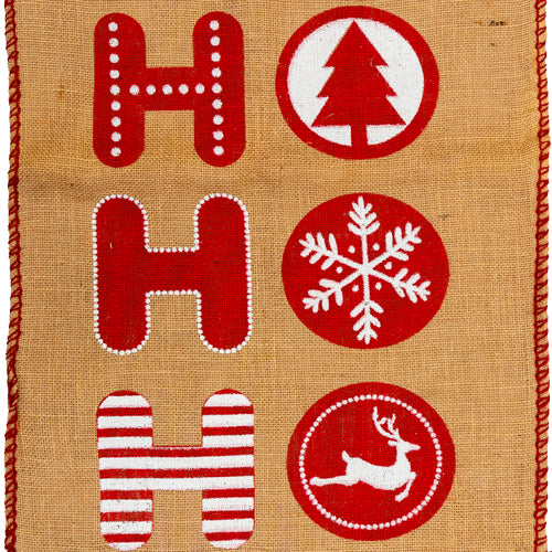 Hessian Giant Santa Present Sack Assorted Designs Christmas Stockings FabFinds   
