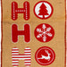 Hessian Giant Santa Present Sack Assorted Designs Christmas Stockings FabFinds   