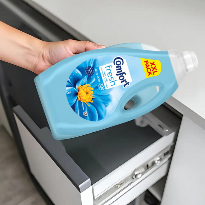 Comfort Fabric Conditioner Blue Skies 100 Washes Assorted Packs Laundry - Fabric Conditioner Comfort