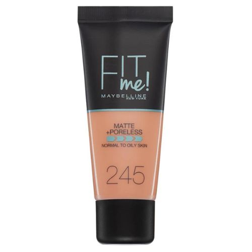 Maybelline Fit Me Matte & Poreless Foundation Assorted Shades Foundation FabFinds 245 Classic Beige  