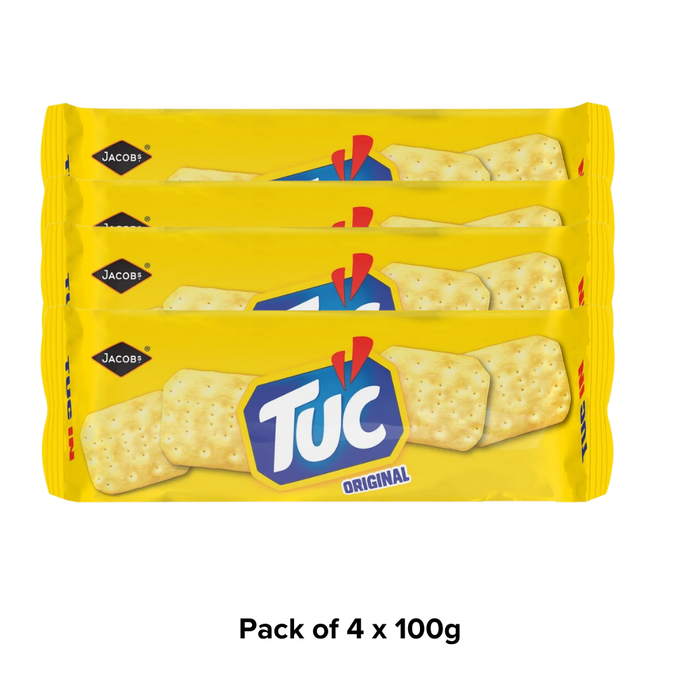Tuc Original Biscuits 100g Assorted Pack Sizes