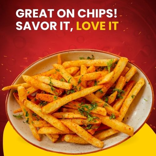 Geedom Original Spicy Red Chip Salt 200g Table Sauces Geedom