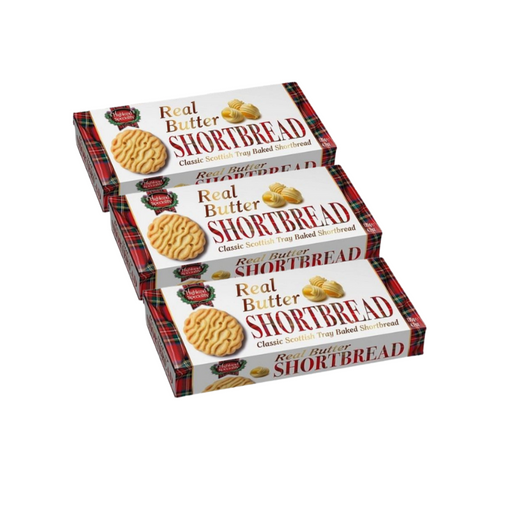 Highland Speciality Scottish Real Butter Shortbread 135g Assorted Packs Biscuits & Cereal Bars highland speciality Pack of 3