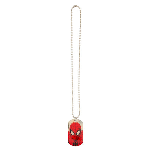 Marvel Ultimate Spiderman Dog Tag Necklace and Bracelet Set Kids Accessories Marvel   
