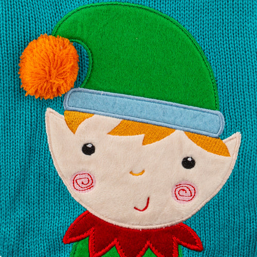Knitted Character Elf Hot Water Bottle 2 Litres Hot Water Bottles FabFinds   