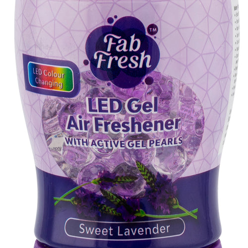 Fab Fresh LED Gel Air Freshener Assorted Fragrances Air Fresheners & Re-fills Fab Fresh   