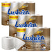 Lusheen Shea Butter Fragrance Toilet Roll 24 Rolls Toilet Roll & Wipes Cusheen Pack of 3