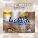 Lusheen Shea Butter Fragrance Toilet Roll 24 Rolls Toilet Roll & Wipes Cusheen