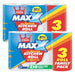Big Maxx Kitchen Roll 3 Roll Family Pack Kitchen Roll Little Duck Pack of 2