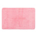 Coloroll 2 Piece Greek Bath Mat Set Non-Slip Bathroom Accessories Coloroll Pink  