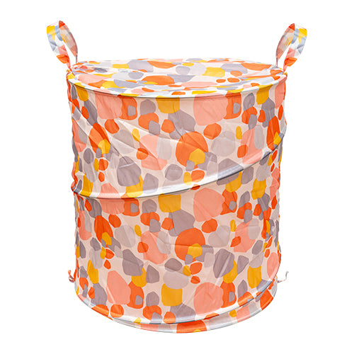 Laundry Essentials Pop-Up Laundry Hamper 52cm x 45cm Assorted Styles Laundry - Accessories Laundry Essentials Abstract Multicoloured Print  